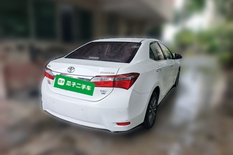 Used Toyota Corolla 2017 Revised Version 1.2T S-CVT GL Rear Right 45 Deg