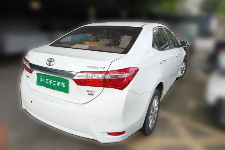 Used Toyota Corolla 2017 1.2T CVT GL-i Leather Edition Rear Right 45 Deg