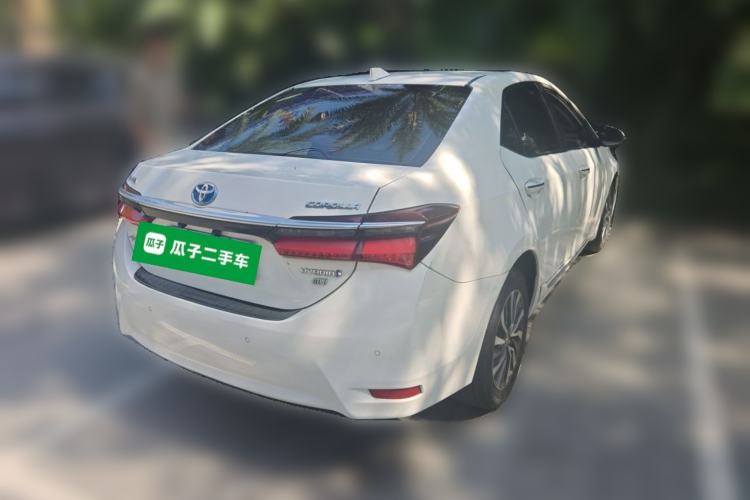 Used Toyota Corolla 2017 Revised Dual-Engine 1.8L E-CVT Elite Edition Rear Right 45 Deg