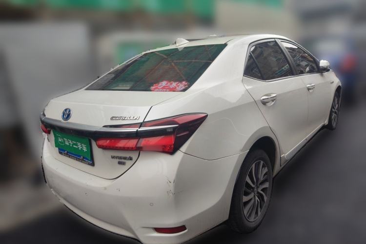 Used Toyota Corolla 2017 Revised Dual-Engine 1.8L E-CVT Elite Edition Rear Right 45 Deg