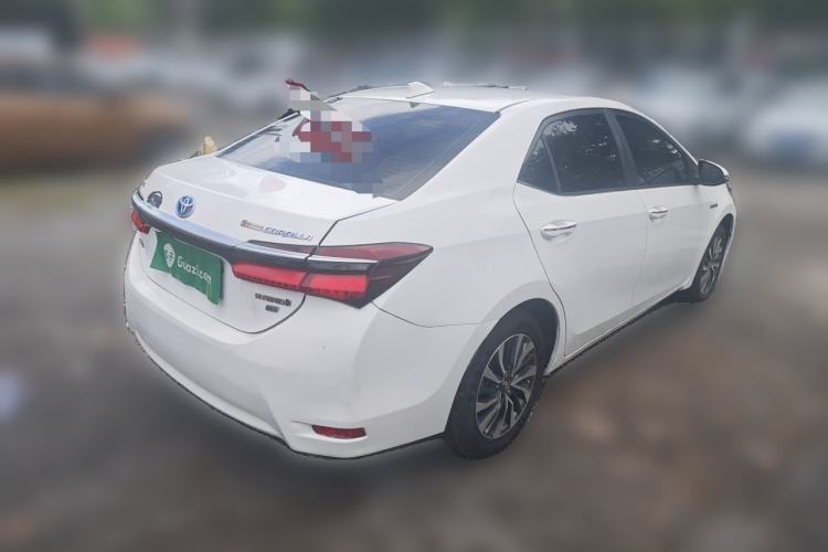 Used Toyota Corolla 2017 Revised Dual-Engine 1.8L E-CVT Leading Edition Rear Right 45 Deg