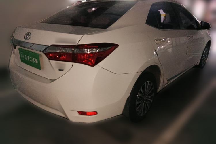 Used Toyota Corolla 2017 Revised Version 1.2T S-CVT GL-i Rear Right 45 Deg