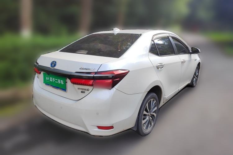 Used Toyota Corolla 2017 Revised Dual-Engine 1.8L E-CVT Elite Edition Rear Right 45 Deg