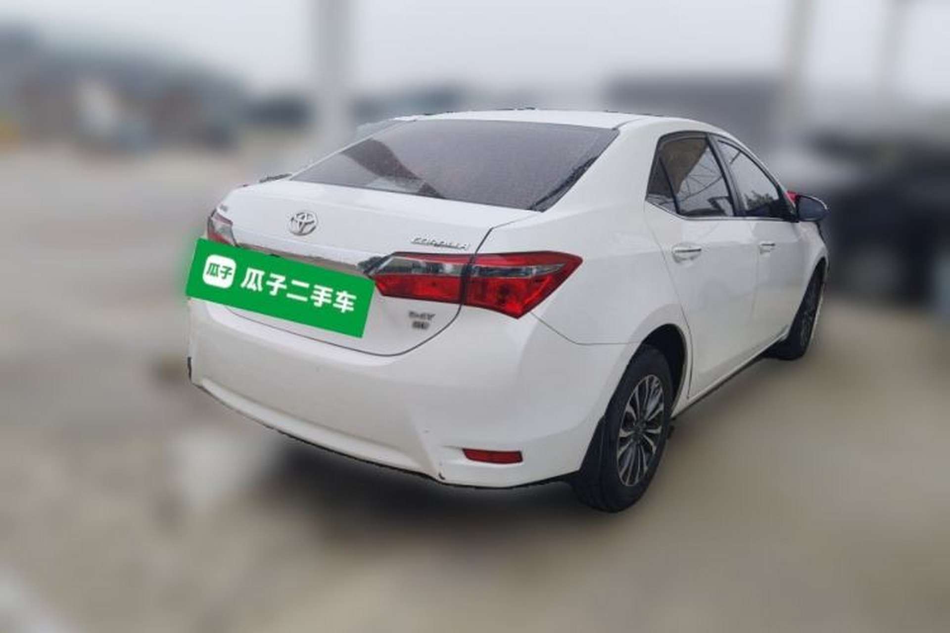 Used Toyota Corolla 2017 Revised Version 1.2T S-CVT GL Rear Right 45 Deg