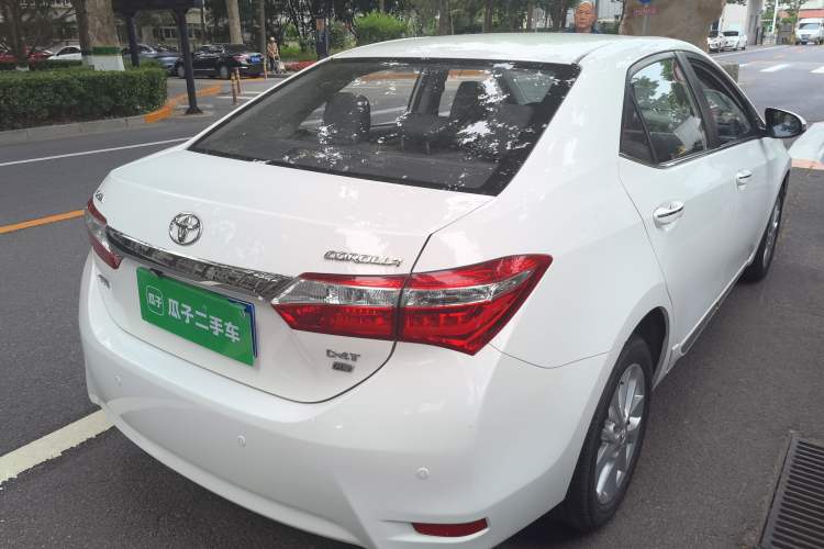 Used Toyota Corolla 2017 1.2T CVT GL-i Leather Edition Rear Right 45 Deg
