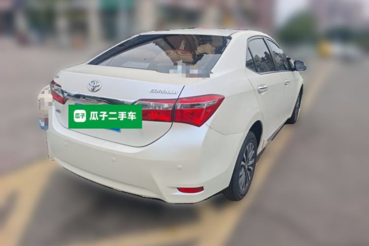Used Toyota Corolla 2017 Revised Version 1.2T S-CVT GL-i Rear Right 45 Deg