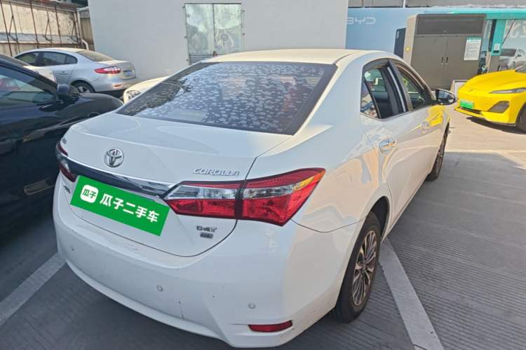 Used Toyota Corolla 2017 Revised Version 1.2T S-CVT GL Rear Right 45 Deg