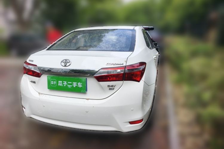 Used Toyota Corolla 2017 1.2T CVT GL-i Rear Right 45 Deg