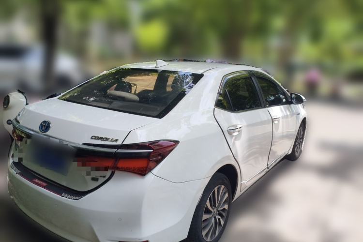 Used Toyota Corolla 2017 Revised Dual-Engine 1.8L E-CVT Elite Edition Rear Right 45 Deg