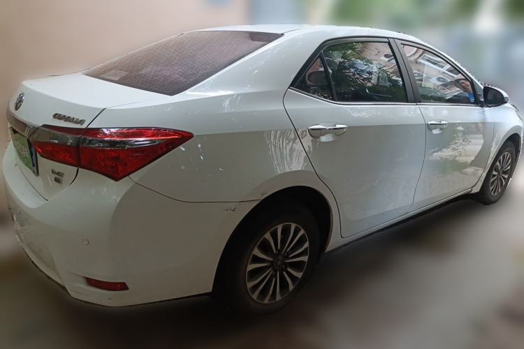 Used Toyota Corolla 2017 Revised Version 1.2T S-CVT GL Rear Right 45 Deg