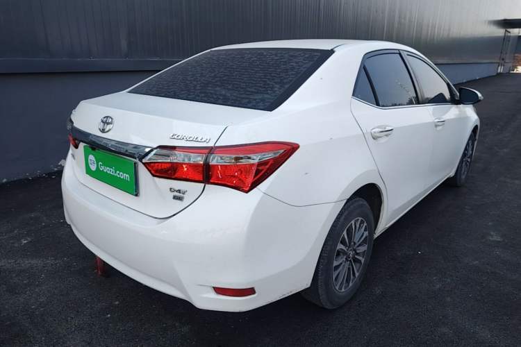 Used Toyota Corolla 2017 Revised Version 1.2T S-CVT GL Rear Right 45 Deg