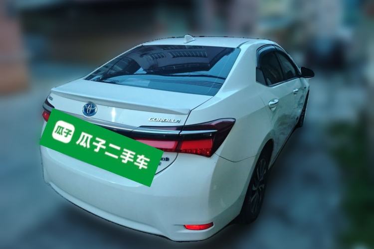 Used Toyota Corolla 2017 Revised Dual-Engine 1.8L E-CVT Elite Edition Rear Right 45 Deg