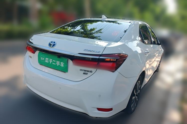 Used Toyota Corolla 2017 Revised Dual-Engine 1.8L E-CVT Elite Edition Rear Right 45 Deg