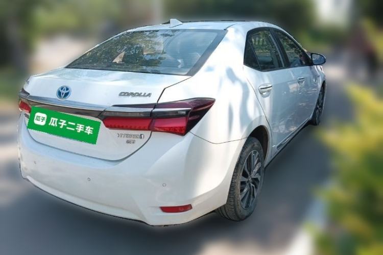 Used Toyota Corolla 2017 Revised Dual-Engine 1.8L E-CVT Elite Edition Rear Right 45 Deg