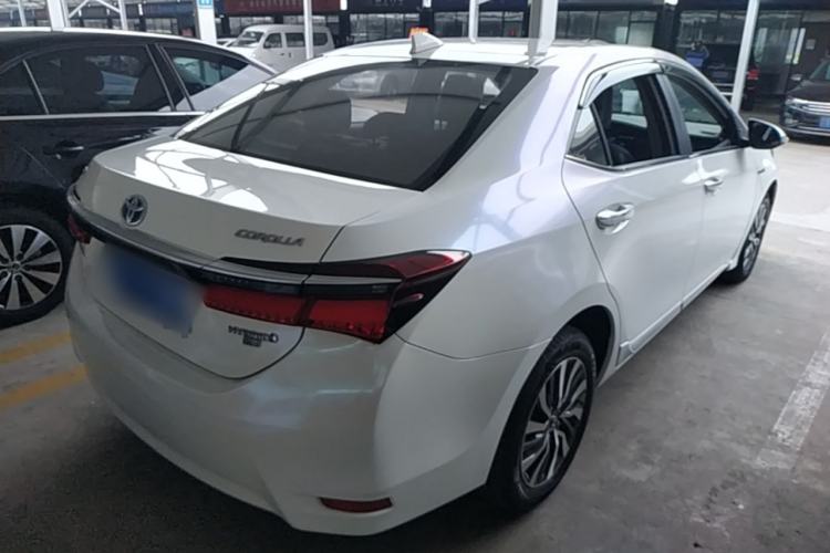 Used Toyota Corolla 2017 Revised Dual-Engine 1.8L E-CVT Elite Edition Rear Right 45 Deg