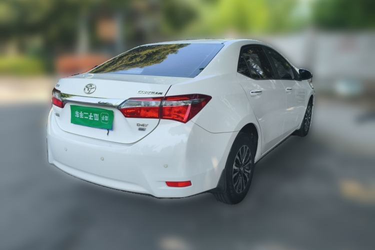 Used Toyota Corolla 2017 Revised Version 1.2T S-CVT GL Rear Right 45 Deg