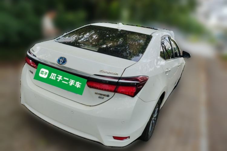 Used Toyota Corolla 2017 Revised Dual-Motor 1.8L E-CVT Pioneer Edition Rear Right 45 Deg