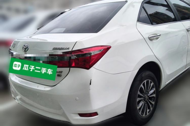 Used Toyota Corolla 2017 Revised Version 1.2T S-CVT GL Rear Right 45 Deg