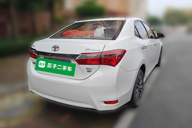 Used Toyota Corolla 2017 Revised Version 1.2T S-CVT GL-i Rear Right 45 Deg