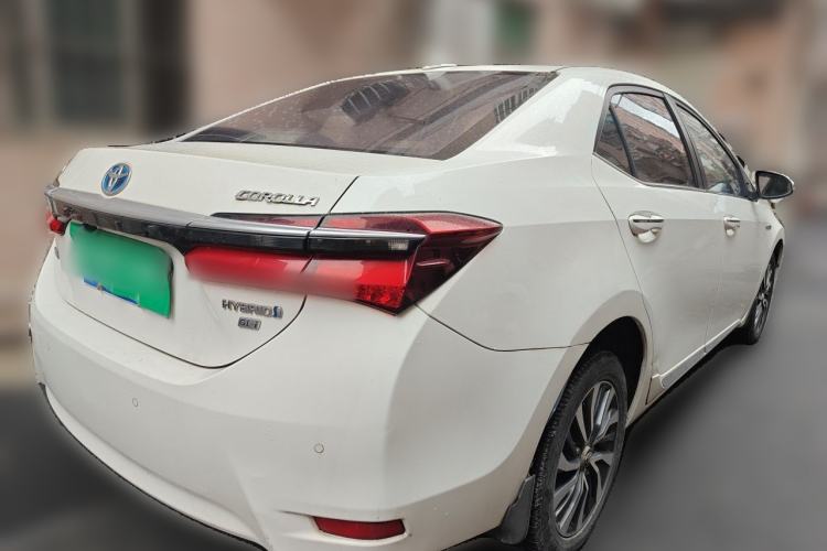 Used Toyota Corolla 2017 Revised Dual-Engine 1.8L E-CVT Elite Edition Rear Right 45 Deg