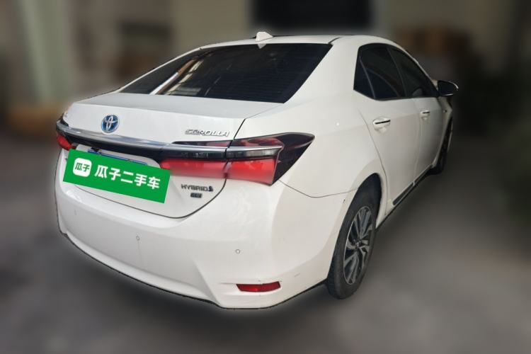Used Toyota Corolla 2017 Revised Dual-Engine 1.8L E-CVT Elite Edition Rear Right 45 Deg