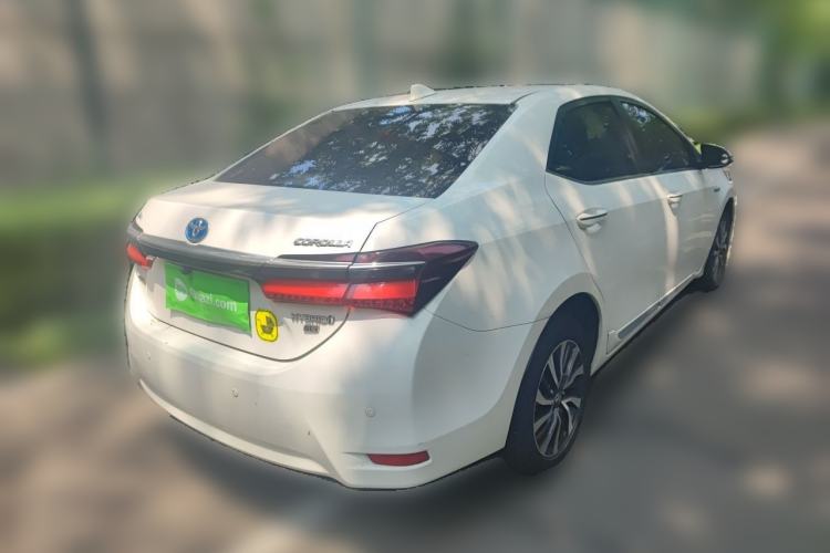 Used Toyota Corolla 2017 Revised Dual-Engine 1.8L E-CVT Elite Edition Rear Right 45 Deg