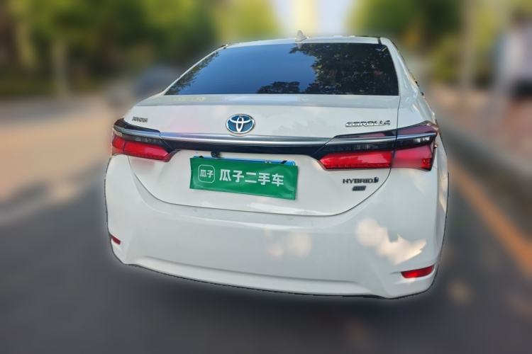 Used Toyota Corolla 2017 Revised Dual-Engine 1.8L E-CVT Leading Edition Rear