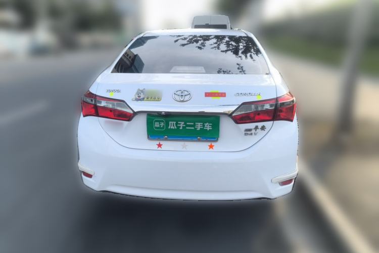 Used Toyota Corolla 2017 Revised Version 1.2T S-CVT GL Rear