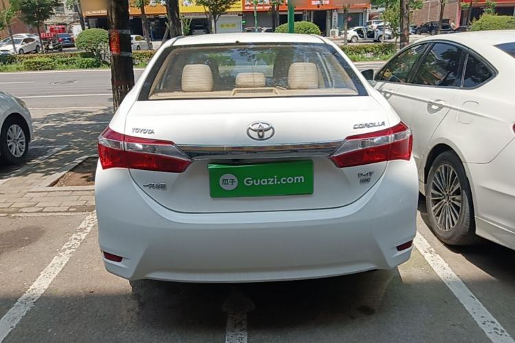 Used Toyota Corolla 2017 1.2T Manual GL Rear