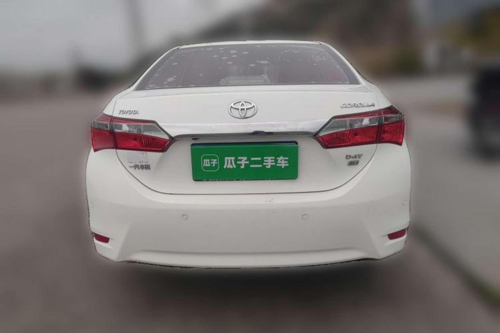 Used Toyota Corolla 2017 Revised Version 1.2T S-CVT GL-i Rear