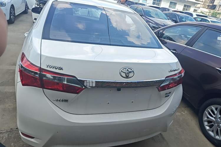 Used Toyota Corolla 2017 Revised Version 1.2T S-CVT GL Rear