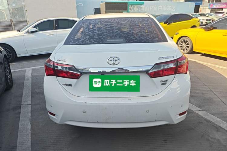 Used Toyota Corolla 2017 Revised Version 1.2T S-CVT GL Rear