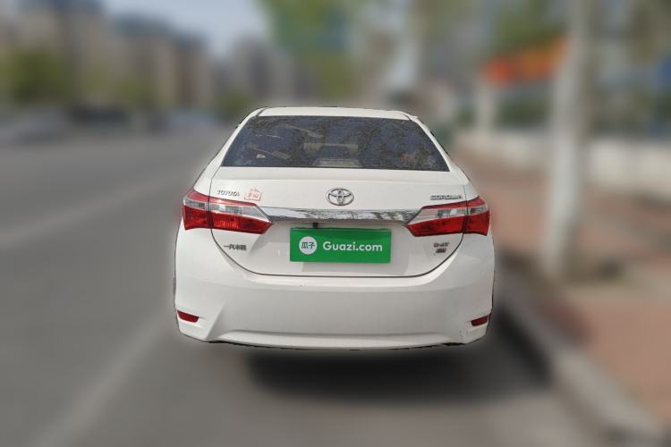 Used Toyota Corolla 2017 1.2T Manual GL Rear