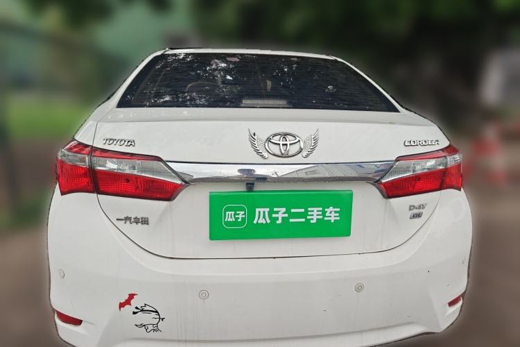 Used Toyota Corolla 2017 Revised Version 1.2T S-CVT GL Rear