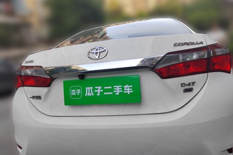 Used Toyota Corolla 2017 Revised Version 1.2T S-CVT GL Rear