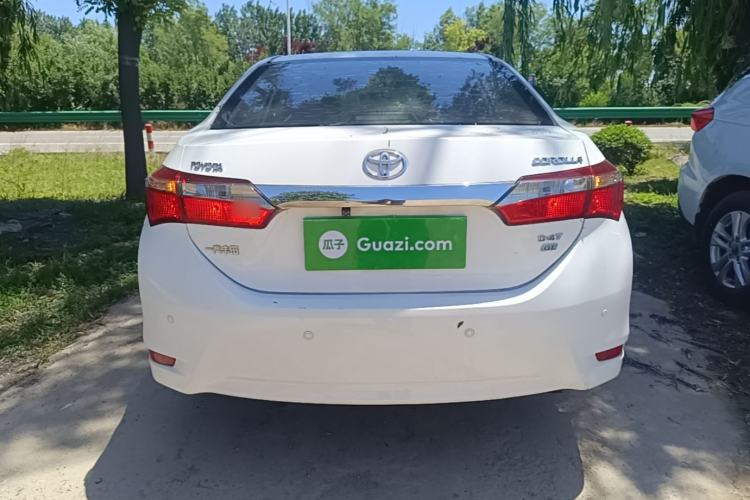 Used Toyota Corolla 2017 Revised Version 1.2T Manual GL Rear