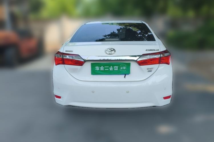 Used Toyota Corolla 2017 Revised Version 1.2T S-CVT GL Rear