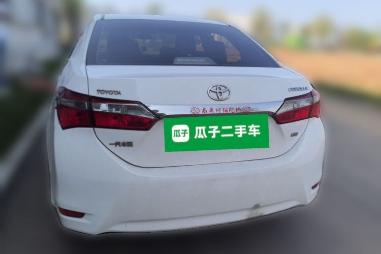 Used Toyota Corolla 2017 Revised Version 1.6L S-CVT GL Rear