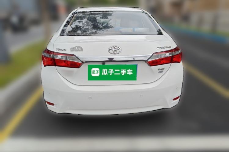 Used Toyota Corolla 2017 Revised Version 1.2T S-CVT GL Rear