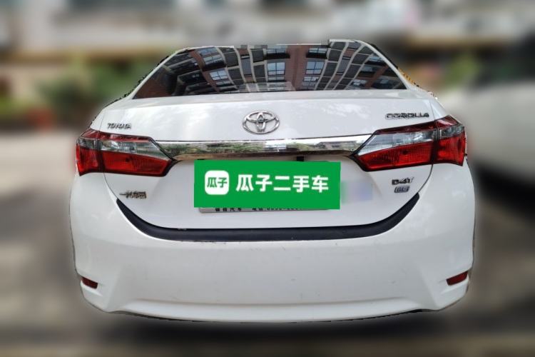 Used Toyota Corolla 2017 Revised Version 1.2T S-CVT GL-i Rear