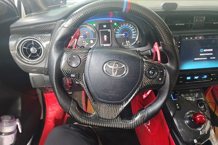 Used Toyota Corolla 2017 Revised Dual-Engine 1.8L E-CVT Leading Edition Steering Wheel