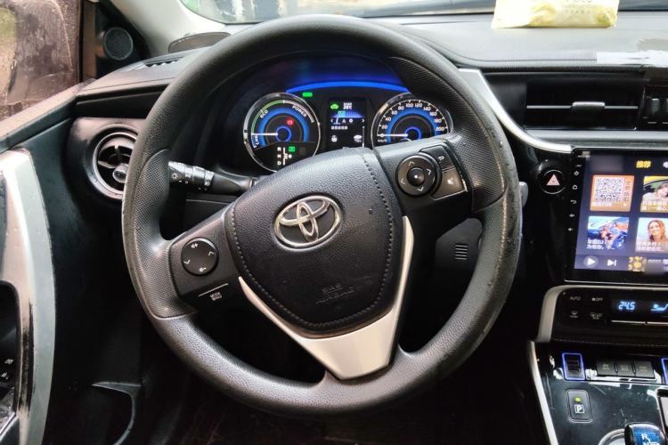 Used Toyota Corolla 2017 Revised Dual-Engine 1.8L E-CVT Leading Edition Steering Wheel