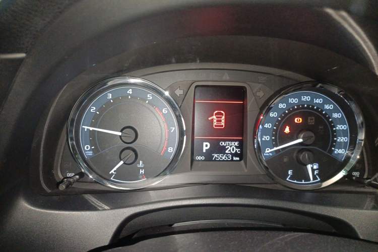 Used Toyota Corolla 2017 Revised Version 1.2T S-CVT GL-i Instrument Cluster