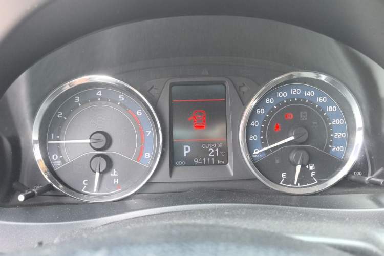 Used Toyota Corolla 2017 Revised Version 1.2T S-CVT GL-i Instrument Cluster