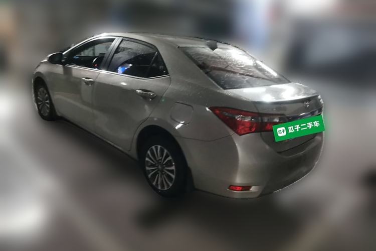 Used Toyota Corolla 2017 Revised Version 1.2T S-CVT GL Rear Left 45 Deg