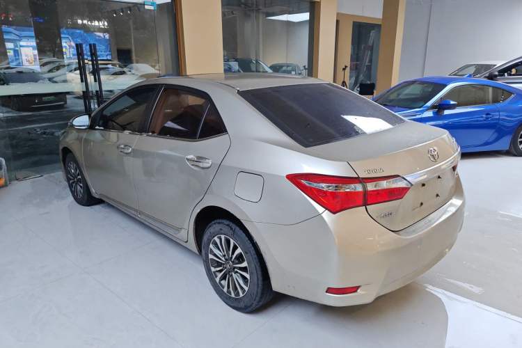 Used Toyota Corolla 2017 Revised Version 1.2T S-CVT GL-i Rear Left 45 Deg