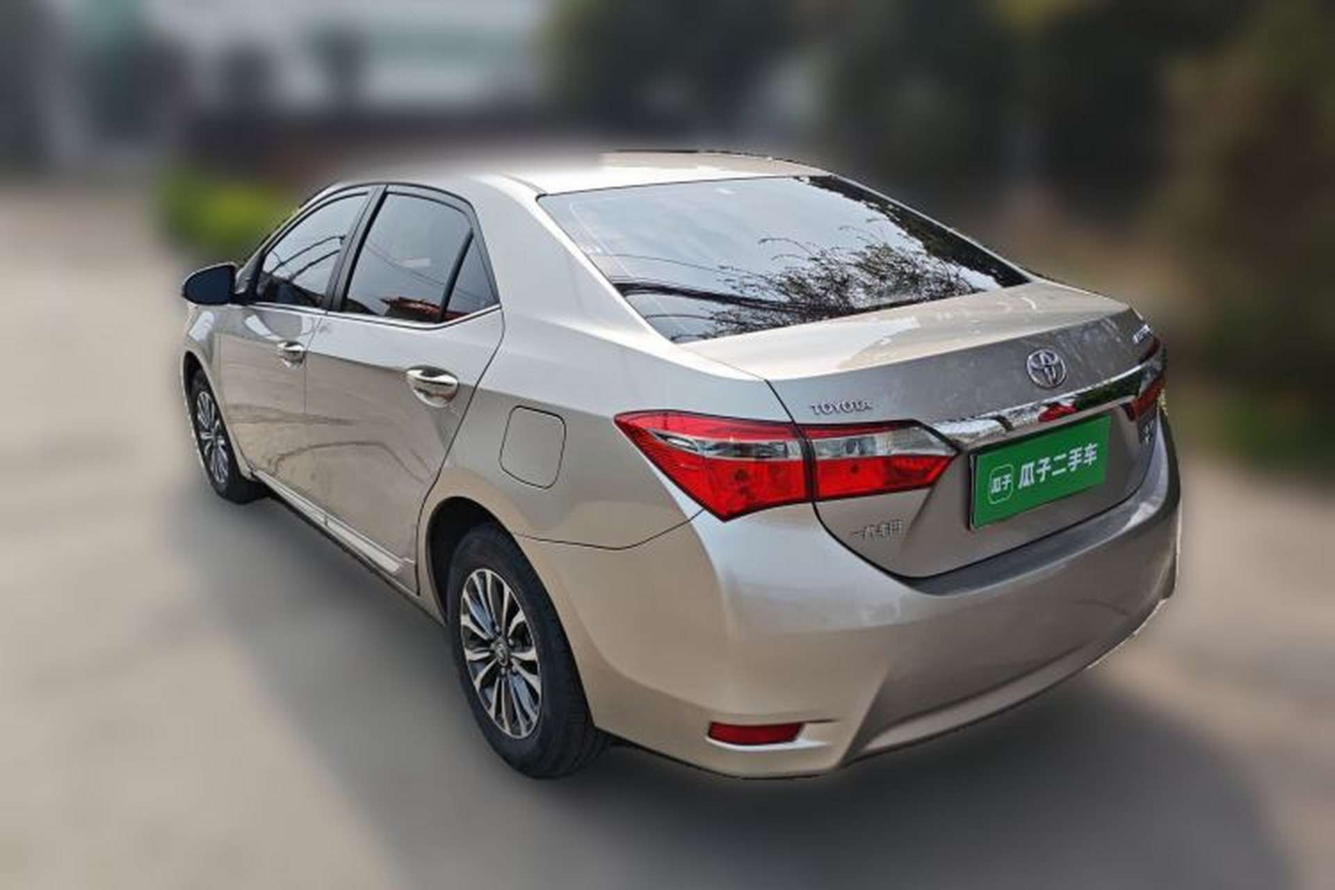 Used Toyota Corolla 2017 Revised Version 1.2T S-CVT GL-i Rear Left 45 Deg