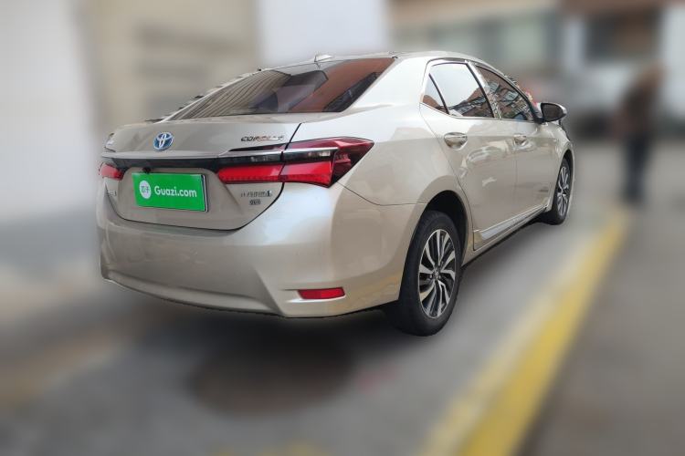 Used Toyota Corolla 2017 Revised Dual-Engine 1.8L E-CVT Elite Edition Rear Right 45 Deg