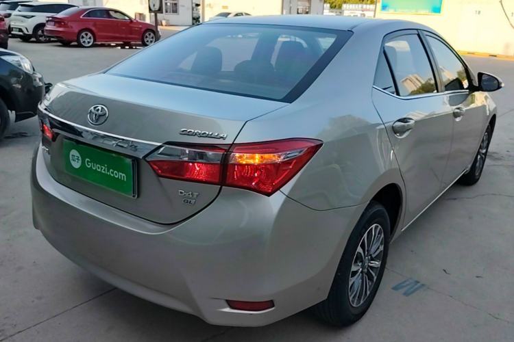 Used Toyota Corolla 2017 Revised Version 1.2T S-CVT GL Rear Right 45 Deg