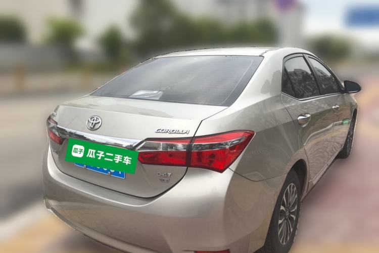 Used Toyota Corolla 2017 Revised Version 1.2T S-CVT GL-i Rear Right 45 Deg